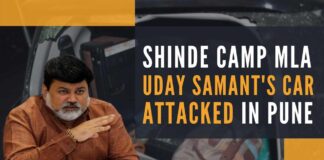 The shocking incident happened when he was passing by the location where MLA Aaditya Thackeray held a public meeting a few hours