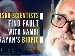 The group of former scientists accused that at least 90 percent of matters mentioned in the movie in connection with ISRO are false