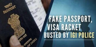 The DCP of IGI airport, Tanu Sharma, said that 325 fake passports, 175 fake visas and other related things were recovered from them