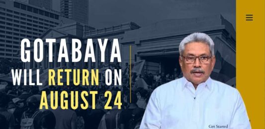 Gotabaya Rajapaksa is currently staying at a hotel in Bangkok in the heart of Thailand's capital, where police have advised him to remain indoors for security reasons