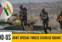 The Vajra Prahar series of joint exercises aims to share best practices and experiences in mission planning and operational tactics