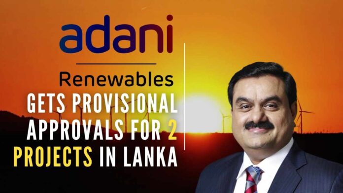 Two wind projects of 286 MW in Mannar and 234 MW in Pooneryn for an Investment of over $500 million to be setup in northern province