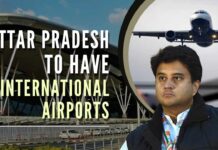 Uttar Pradesh to have five international airports: Civil Aviation Minister Jyotiraditya Scindia