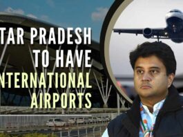 Uttar Pradesh to have five international airports: Civil Aviation Minister Jyotiraditya Scindia