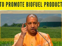 CM Yogi said that there was a need for promoting biofuel in the field of power and transport sectors and the use of biomass pellets in thermal plants
