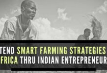 Indian govt should take the initiative and create an enabling environment for Indian entrepreneurs to invest in farming in Africa, implementing smart farming strategies