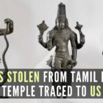 The Kalinganarathna Krishna idol was traced to Asian Art Museum, San Francisco, the Vishnu idol to Kimbell Art Museum, Texas, and the Sridevi idol to Hills Auction Gallery, Florida