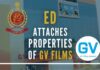 GV Films Limited siphoned off $40 million (equivalent to Rs.172.8 crore) which is supposed to be repatriated to India