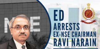 Ravi Narain's role is being investigated by the federal probe agency as part of two criminal cases linked to the bourse – the alleged co-location scam case and the purported illegal phone tapping of employees