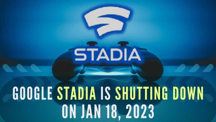 In shocking news to gaming fans, Google announced to shut down its cloud gaming service Stadia, admitting that it hasn't gained the traction the company had expected