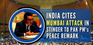 The first secretary of the Indian Mission to the United Nations, Mijito Vinito, termed Pak’s claims over the Kashmir issue false and accused it of indulging in “cross-border terrorism”