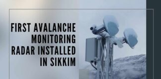 In an area where frequencies of avalanches are high, the radar will go a long way in safeguarding the life of troops deployed in hostile terrain and sub-zero temperatures