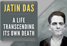 Jatindra Nath Das may not be with us today, but his sacrifice cannot be forgotten in history