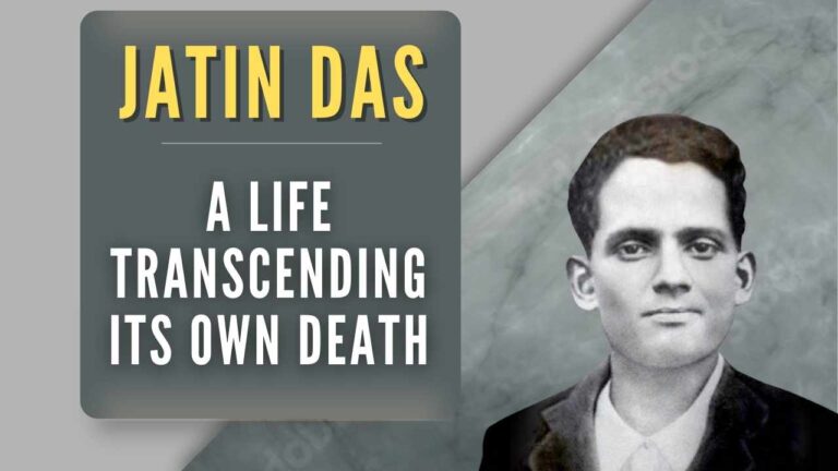 Jatin Das - A life transcending its own death - PGurus