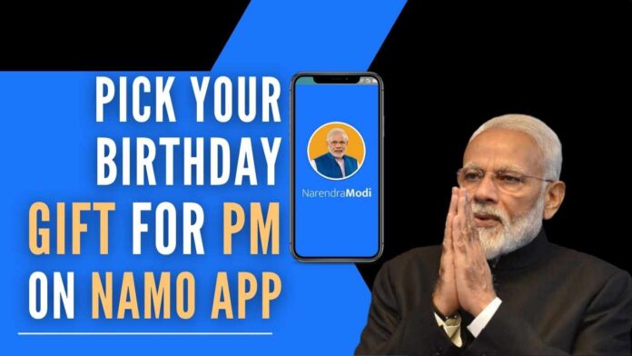 This year, using the NaMo App, these wishes can be done by recording a video message or a photo that can be directly uploaded on the NaMo App and sent to PM Modi