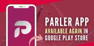 Parler, which advertises itself as a platform for free speech, agreed to moderate posts that show up in the Play Store app