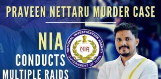 NIA team has conducted raids on 32 premises, including houses and other buildings, of those who are suspected to have a direct or indirect role in the murder of Praveen Nettaru