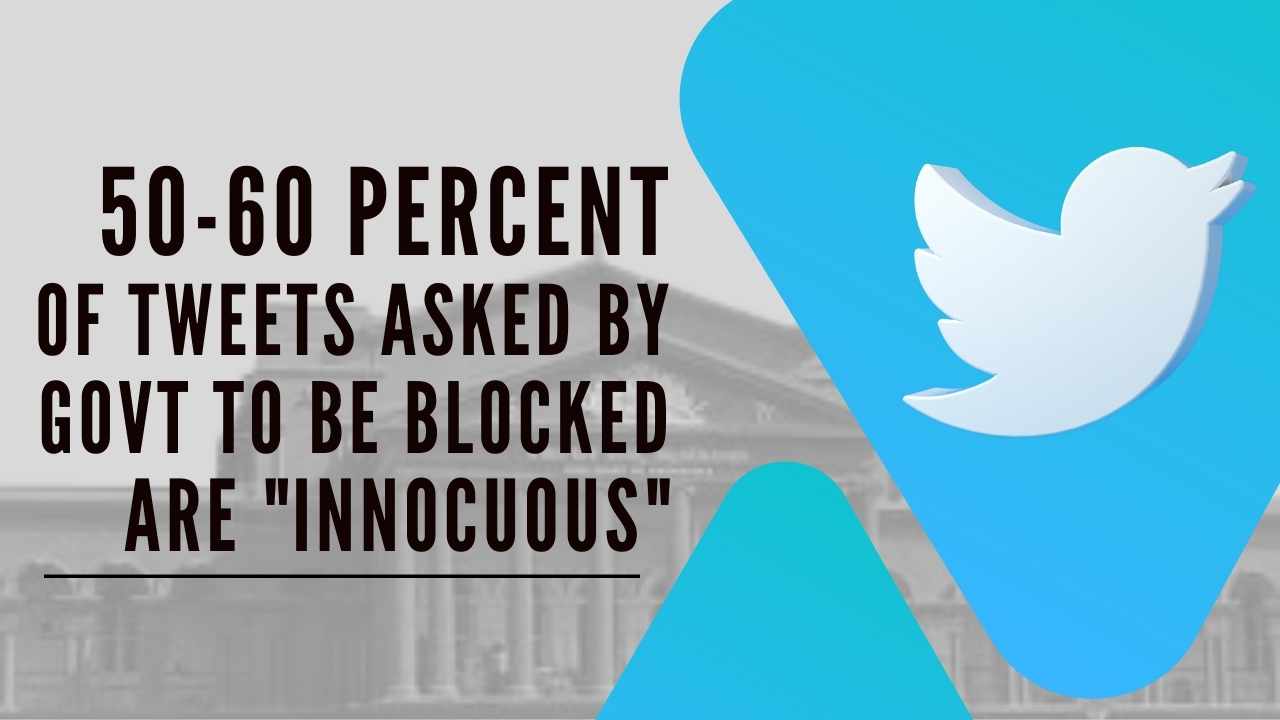 Twitter tells Karnataka HC: 50-60 percent of Tweets asked by Govt. of ...