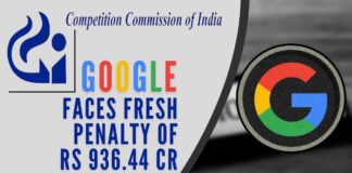 The Competition Commission of India (CCI) today imposed a penalty of Rs. 936.44 crore on Google for abusing its dominant position with respect to its Play Store policies