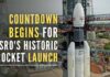 The countdown for the launch of 36 broadband communication satellites on board ISRO's heaviest rocket Launch Vehicle Mark 3 (LVM3) from Sriharikota spaceport has began