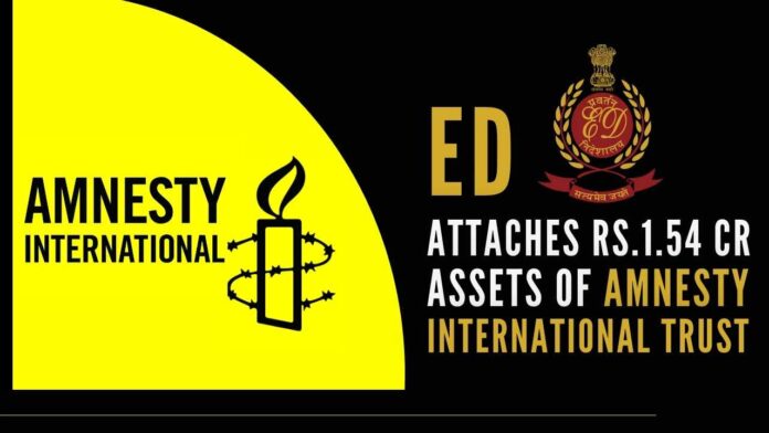 Investigation by ED revealed that upon cancellation of FCRA license of Amnesty International India Foundation Trust, a new method was adopted by Amnesty entities to receive money from abroad