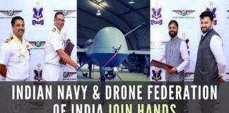 The collaboration will help to develop a deeper industry connection and create a stronger roadmap for the induction of drone platforms in the Indian Navy