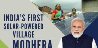 During the day time, Modhera will get solar power and at night, it will be powered by BESS