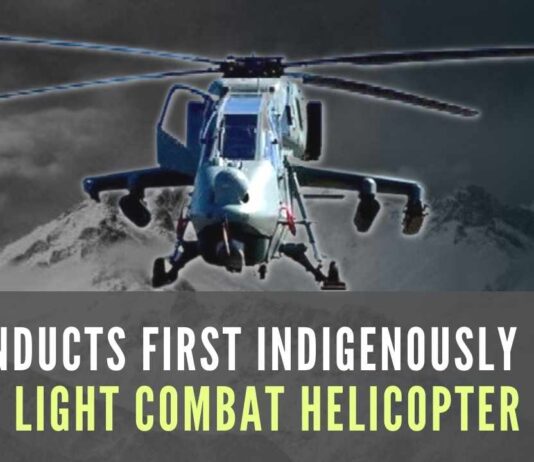 The first fleet of LCH which comprises four helicopters has been developed primarily for mountain warfare after a requirement for it was felt during the Kargil war