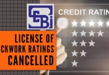 In one of the rare instances, the market regulator, SEBI has cancelled the license of Brickwork Ratings India Ltd and asked it to wind down its operations within six months
