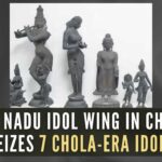 The idol wing will send the seized bronze idols and the paintings to the Archeological Survey of India