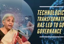 FM Nirmala Sitharaman said that India is setting the global benchmarks on the digital front and that it will be able to face geopolitical and economic uncertainties