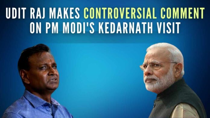 Congress leader Udit Raj made a controversial comment on PM Modi's Kedarnath visit and said RSS is using PM Modi to ‘eradicate the evils of the Hindu religion’