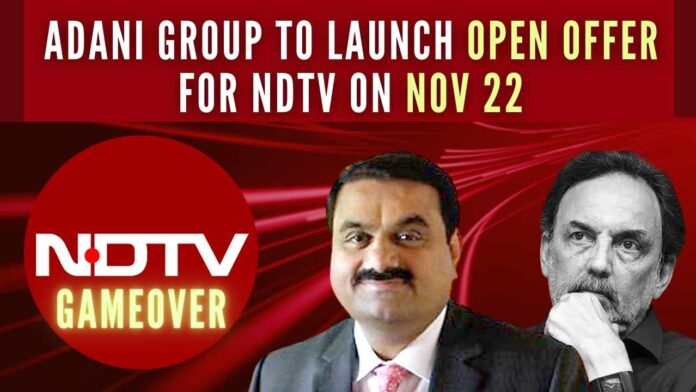 Prannoy Roy’s innings in NDTV over as Adani gets rights to buy NDTV shares