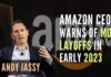 Amazon will prioritize communicating directly with impacted employees before making broad public or internal announcements