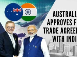 The India-Oz bilateral trade agreement is expected to grow up to $50 billion in five years