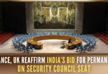 Among the five permanent members of the 15-nation Council, the US, UK, France, and Russia have supported a permanent seat for India in the UN body
