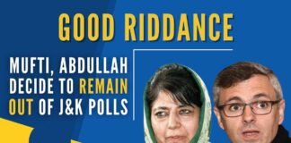 The decision of highly unpopular Omar Abdullah and Mehbooba Mufti to hold aloof from the electoral politics till Article 370 and statehood to J&K are restored has hardly evoked any response in and outside J&K