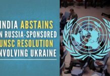 This was at least the 11th time India had abstained on a substantive resolution at UNSC and General Assembly involving Ukraine