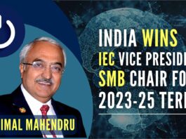 India secured over 90% of the votes cast by full members of the IEC during its general meeting held recently in San Francisco