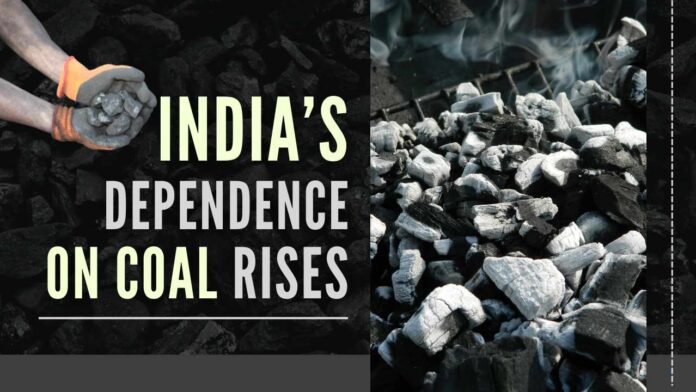India is aiming to achieve net-zero emissions by 2070 by focusing on green energy options and yet its dependency on coal sees a surge