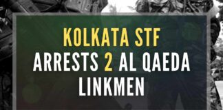 The arrested persons, Azizul Haque and Maniruddin Khan drew the attention of the STF after the cyber experts of the city police tracked some of their social media posts that clearly were anti-national