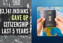 The written reply also informed about the number of foreign nationals except those from Bangladesh, Pakistan, and Afghanistan who took Indian citizenship in the last few years