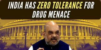 Taking a strong stand against drug abuse, HM Amit Shah said, 'the drug menace is a serious problem that is destroying generations'