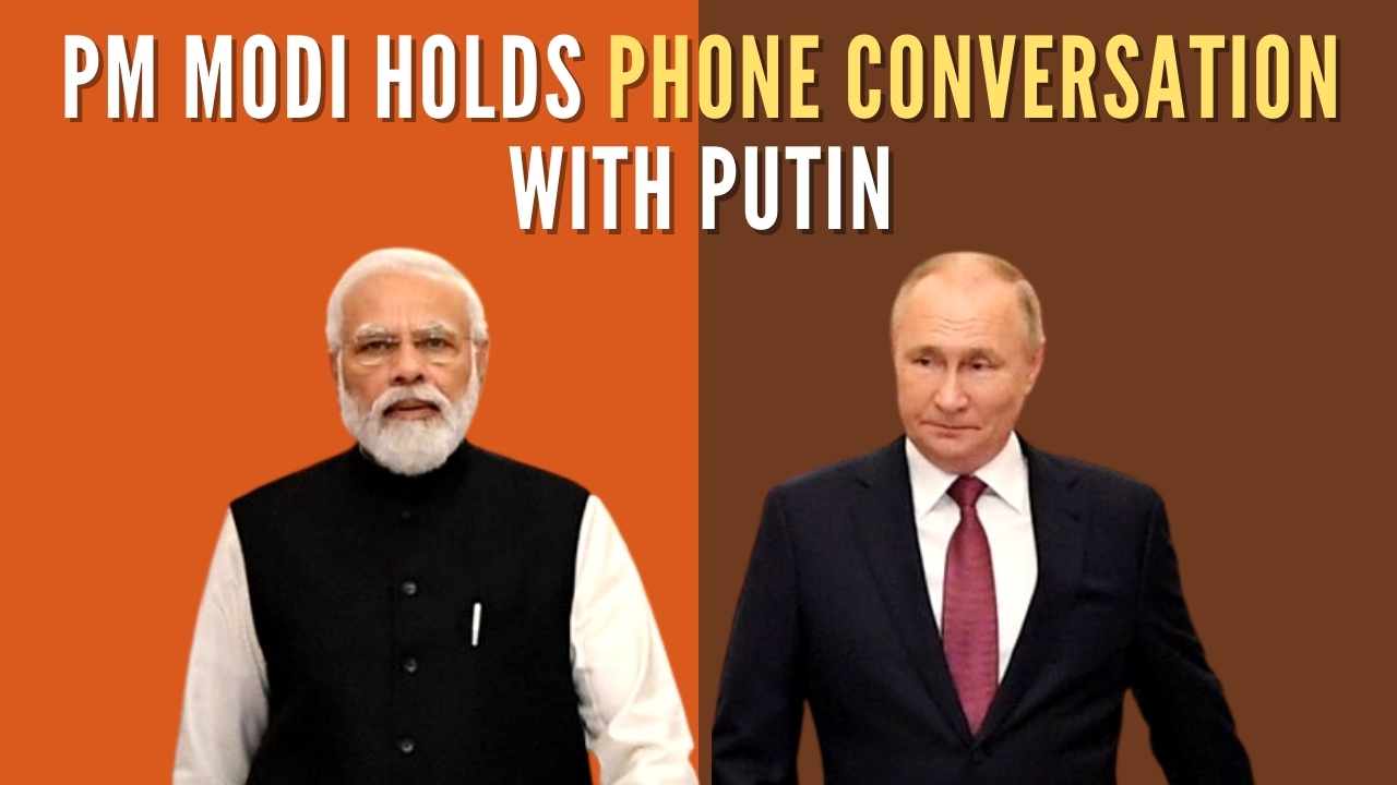 PM Modi briefed Putin about the key focus areas of India's ongoing G20 Presidency