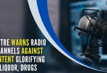 The advisory was issued after the Ministry found that some FM channels were playing songs or broadcasting content that glorified liquor, drugs, gangster, and gun culture