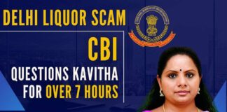 The CBI recorded Kavitha's statement under Section 160 of the Criminal Procedure Code