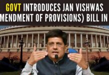 Piyush Goyal introduced the Bill in Lok Sabha amid protests by the Opposition over the India-China border clashes issue