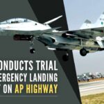 Four aircrafts including two types of fighter aircrafts almost landed within a span of 45 minutes on the runway at the NH16