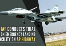 Four aircrafts including two types of fighter aircrafts almost landed within a span of 45 minutes on the runway at the NH16