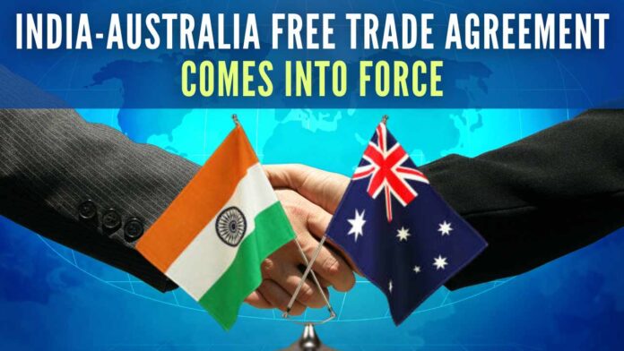 India will benefit from preferential market access provided by Australia on 100 percent of its tariff lines